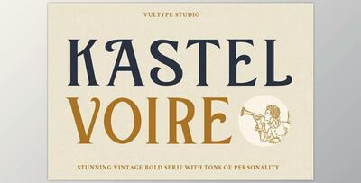 Kastel Voire – Classic Display Font 5738719