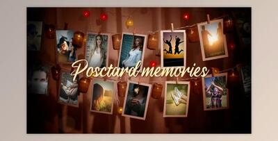 Hanging Postcards Slideshow (Videohive 31757793) - AE Project