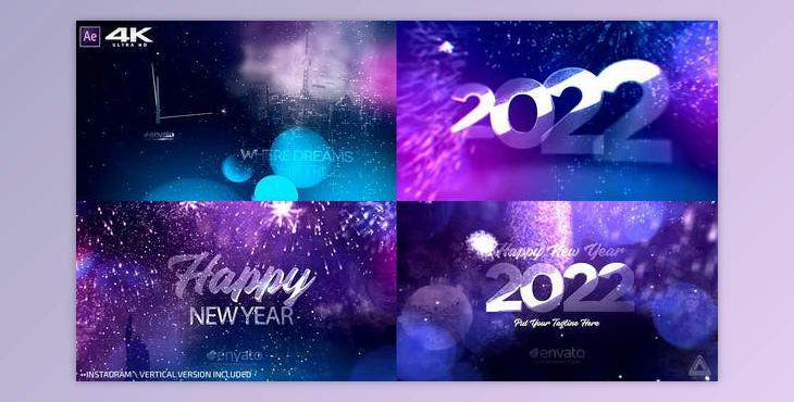 New Year Countdown 2022 (VideoHive 21069761) - AE Project
