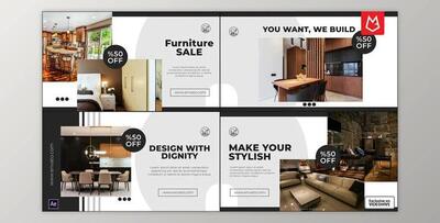 Furniture Promo Slides (Videohive 36719764) - AE Project
