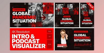 Coronavirus News Intro (Videohive 26218917) - AE Project