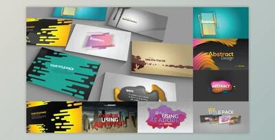 Abstract Title Pack (Videohive 24225125) - AE Project