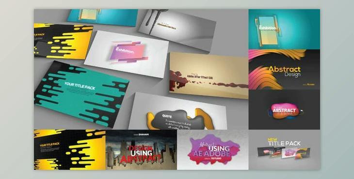 Abstract Title Pack (Videohive 24225125) - AE Project