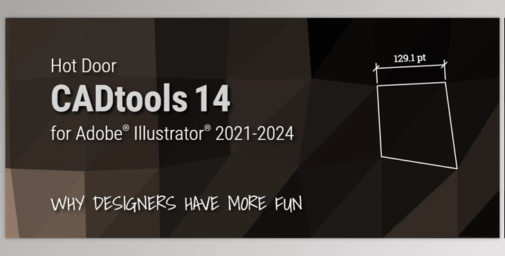 Hot Door CADtools v14.3.0 (Win, Mac-12.1.1) for AI/Illustrator