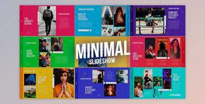 Minimal Slideshow (Videohive 23240776) - AE Project