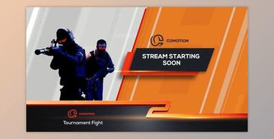 Counter Strike 2 ( Loop Stream Screen ) (Videohive 47354248) - AE Project