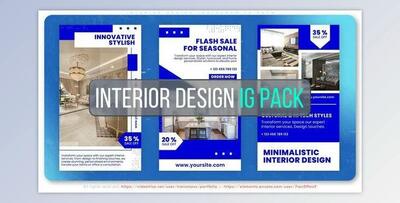 Interior Design Instagram 10 PACK (Videohive 53974121) - AE Project