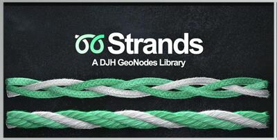Djh Strands: A Geonodes Library v4.0