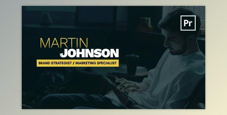 Lower Thirds for Premiere Pro (Videohive 33576371)