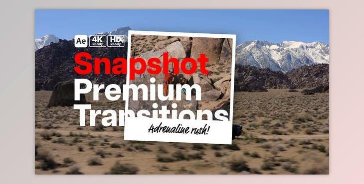 Premium Transitions Snapshot (Videohive 52547577) - AE Project