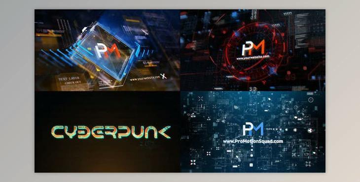 Cyberpunk Intros (Videohive 35831204) - AE Project