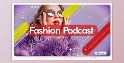 Fashion Podcast (Videohive 30290355) - AE Project
