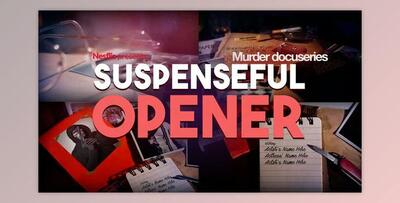 True Crime Docuseries Intro (Videohive 32336133) - AE Project