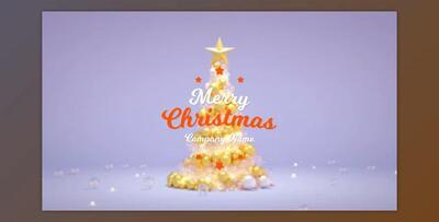 Christmas Greetings Intro (2 Versions) (Videohive 34963128)
