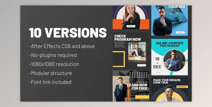 Instagram Business Posts Vol.01 (Videohive 29740752) - AE Project