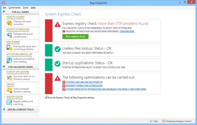 Reg Organizer 9.71