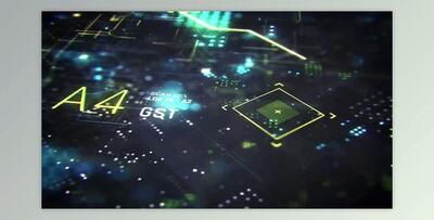 Sci-fi Futuristic HUD Logo Reveal - AE Project Videohive 30204250