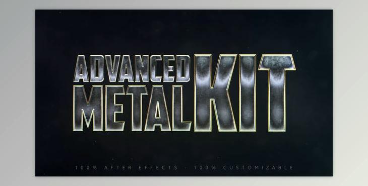 Advanced Metal Kit (Videohive 36457219) - AE Project