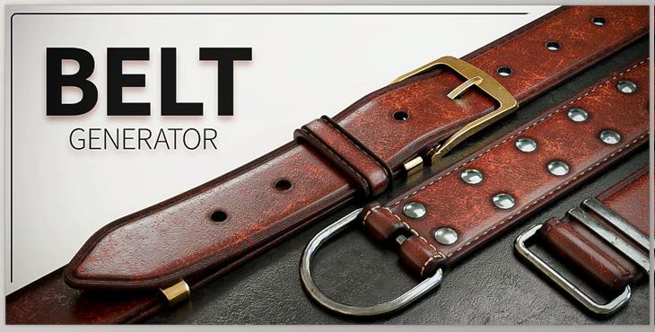 Blender Market - Belt Generator v4.0