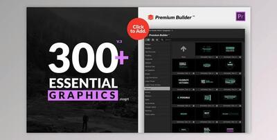 Motion Typography Essential Graphics Mogrt V3 (Videohive 21491714)