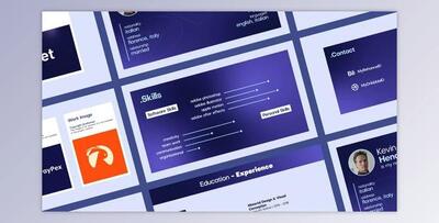 Resume – Portfolio (Videohive 44273719) - AE Project