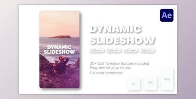 Dynamic Vertical Slideshow – Instagram Reels, TikTok Post, Short Stories (Videohive 41827189) - AE Project