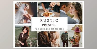 Lightroom Mobile RUSTIC PRESETS CreativeMarket 3405204