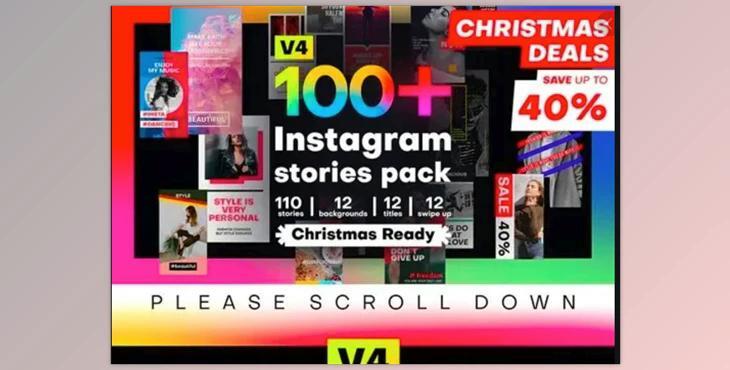 Instagram Stories V4 + License (Videohive 24461624) - AE Project