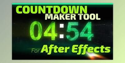 Countdown Maker Tool for After Effects (Videohive 40353248) - AE Project