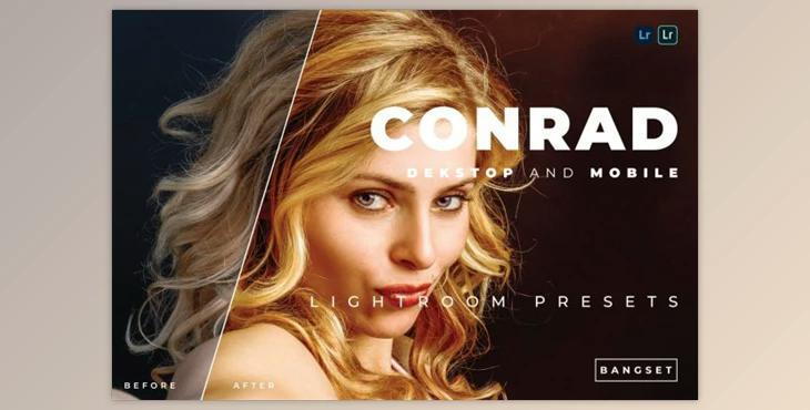 Conrad Desktop and Mobile Lightroom Preset by Bangset