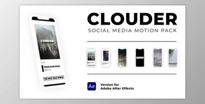 Clouder – Motion Pack for Social Media (Videohive 25254988) - AE Project