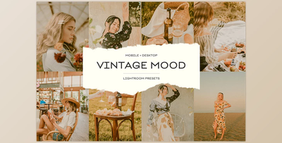 Vintage Mood Lightroom Presets CreativeMarket - 6761994