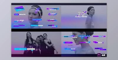 Simple and Creative Lower Thirds (Videohive 38646448)