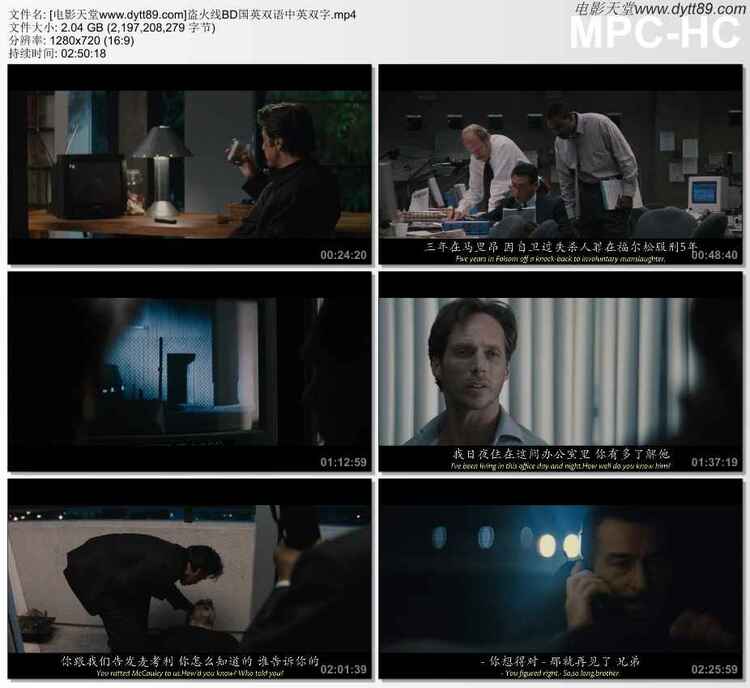 1995年美国8.5分动作犯罪片《盗火线》BD国英双语中英双字