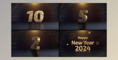 New Year Countdown 2024 (Videohive 49920548) - AE Project