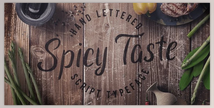 Spicy Taste Font