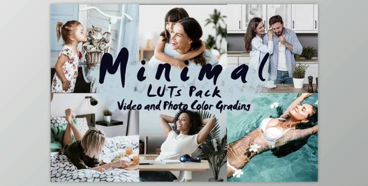 MINIMAL – LUTs Pack - Color Grading