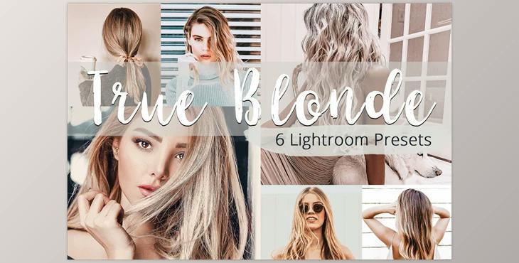 True Blonde – Lightroom Presets Pack CreativeMarket-5923591 (DNG)