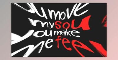 Lyric Video Template 3 (Videohive 23310413) - AE Project