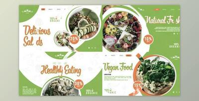 Healthy Food Promo (Videohive 50659720) - AE Project