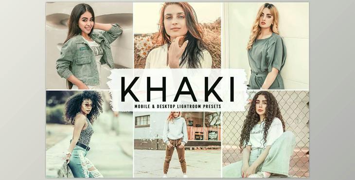 Khaki Pro Lightroom Presets CreativeMarket – 6640969