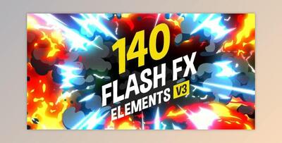 140 Flash FX Elements V3 (Videohive 11266469)