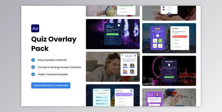 Quiz Overlays (Videohive 35849585) - AE Project