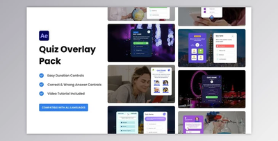 Quiz Overlays (Videohive 35849585) - AE Project