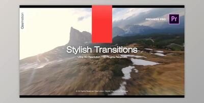 Stylish Transitions For Premiere Pro (Videohive 34093347) - PR Project