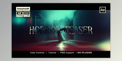 Horror Teaser (Videohive 50827137) - AE Project