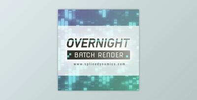 Splinedynamics – Overnight Batch Render v1.26 for 3ds Max