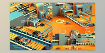 App MockUp Promo (Videohive 44941527) - AE Project