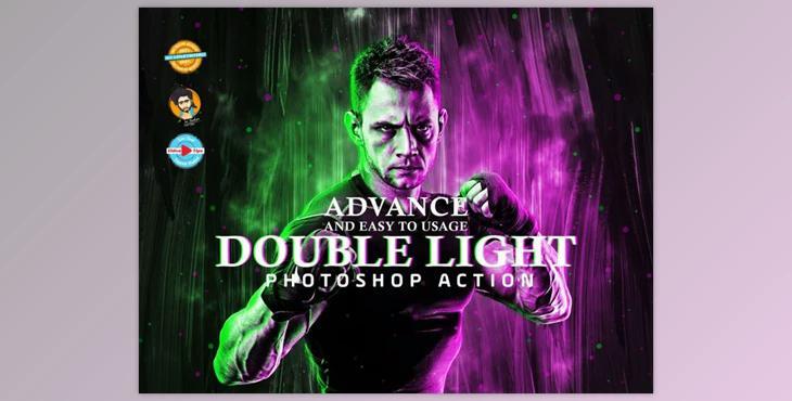 Double Light Photoshop Action – CreativeMarket 6418575 (PAT, ATN)
