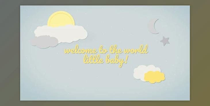 Baby Slideshow Template (Videohive 53700033) - AE Project